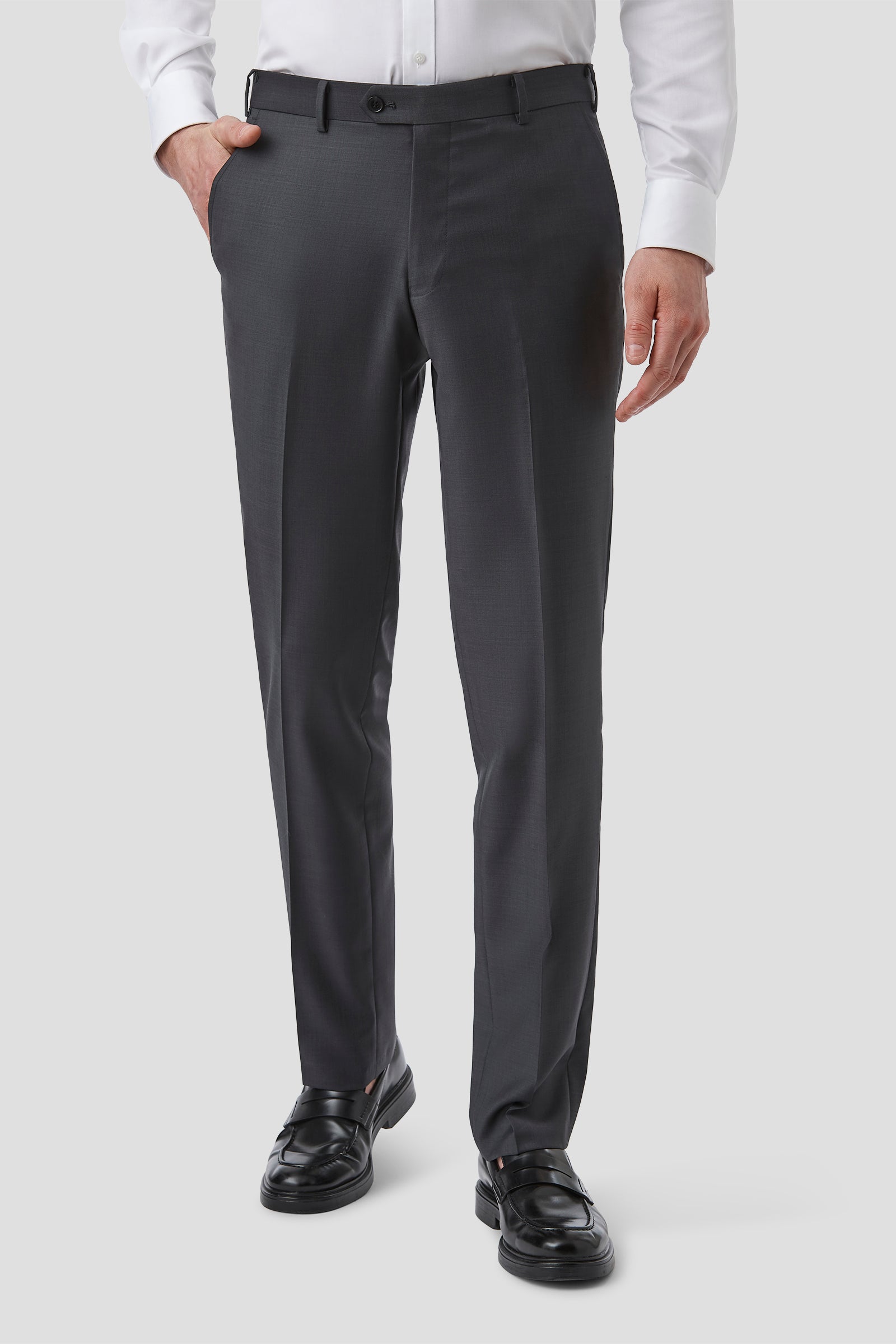 CHARCOAL JETT TROUSER