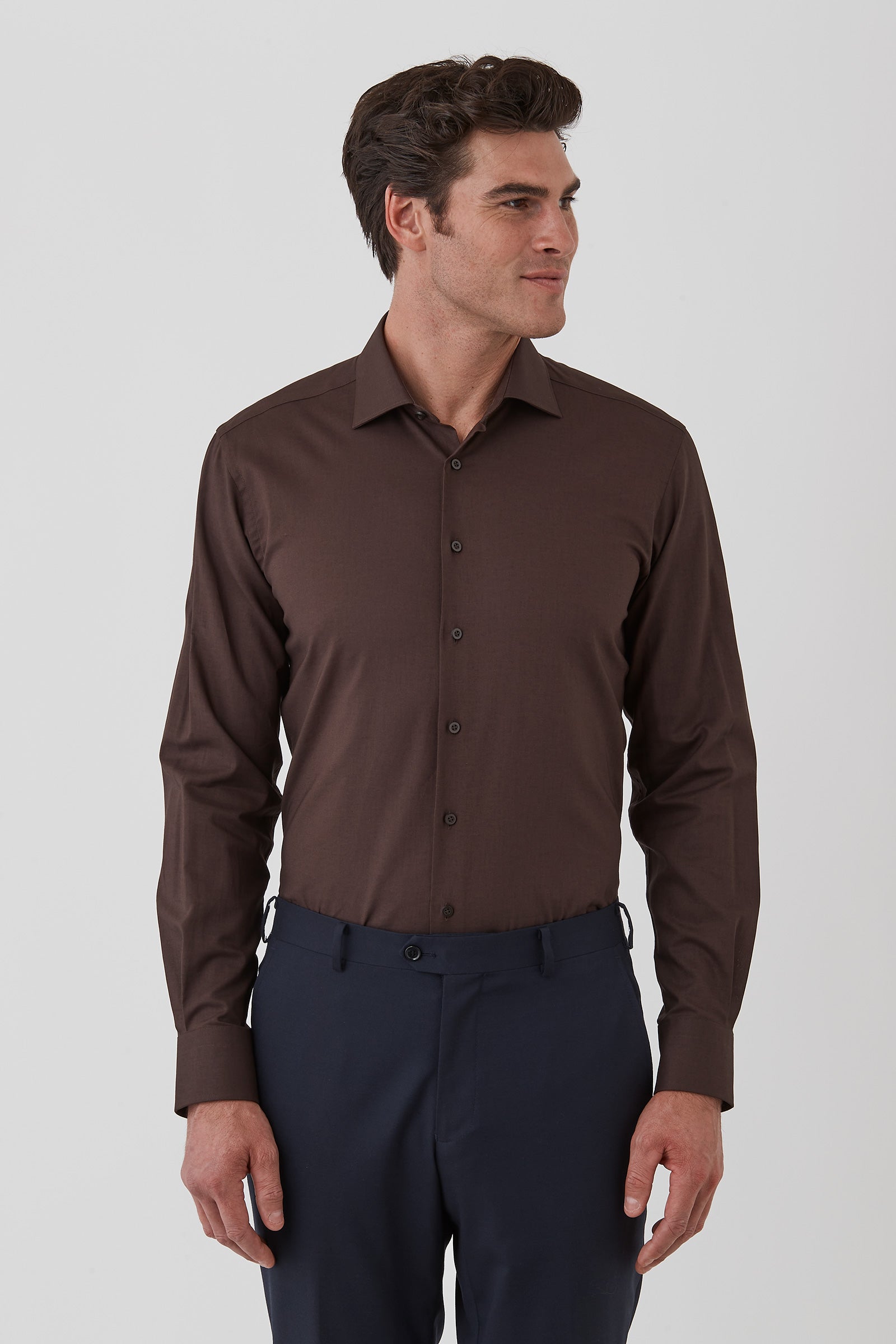 BROWN HADFIELD SHIRT CAMBRIDGE – Cambridge Clothing