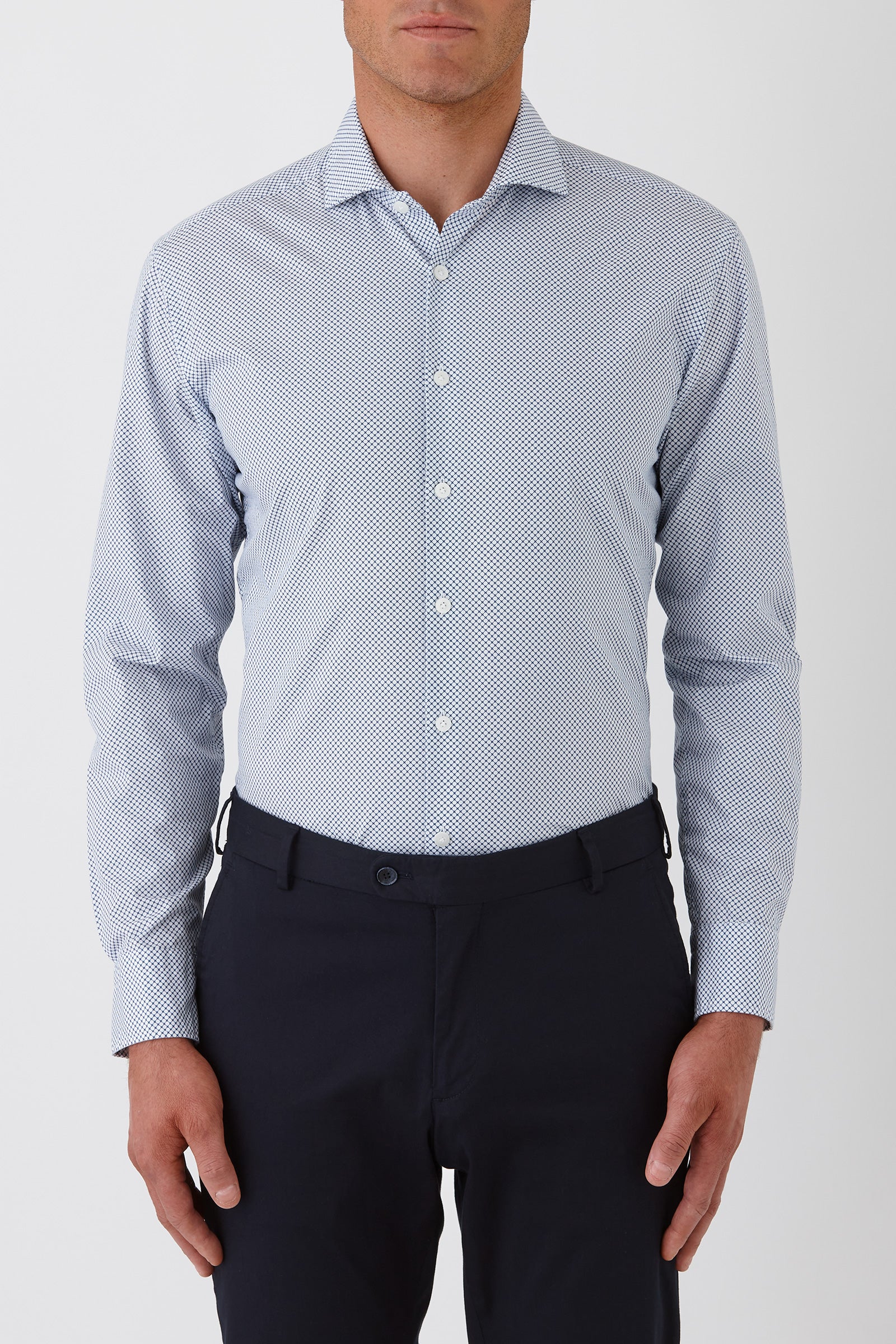 Polo Ralph Lauren SHORT SLEEVE SPORT SHIRT - Camicia - blue/white/celeste Polo Ralph Lauren SHORT SLEEVE SPORT SHIRT - Camicia - blue/white/celeste