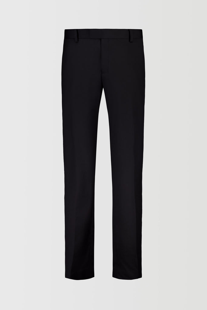 Razor Suit Trouser in Black from Joe Black Menswear. Flat lay Image - PJEW0031T1 - BLACK - FJV032