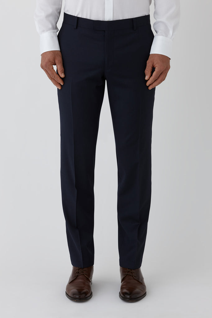 Navy Razor Suit Trouser from Joe Black Menswear. Main Model Image - PJEW0031T1 - Navy - FJV032