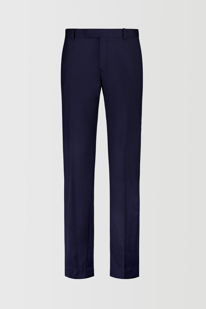 Navy Razor Suit Trouser from Joe Black Menswear. Flat lay Image - PJEW0031T1 - Navy - FJV032